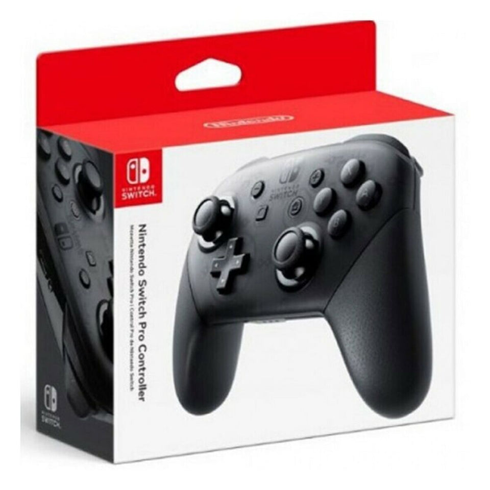 Pro Controller for Nintendo Switch + USB Cable Nintendo Switch Pro Controller Black-0