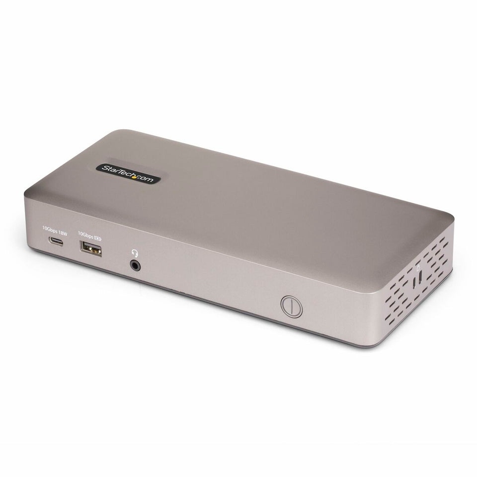 USB Hub Startech 150UE-USB4DOCKTRIPLE Grey-0