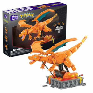 Construction kit Pokémon Mega Construx -  Motion Charizard 1664 Pieces-0