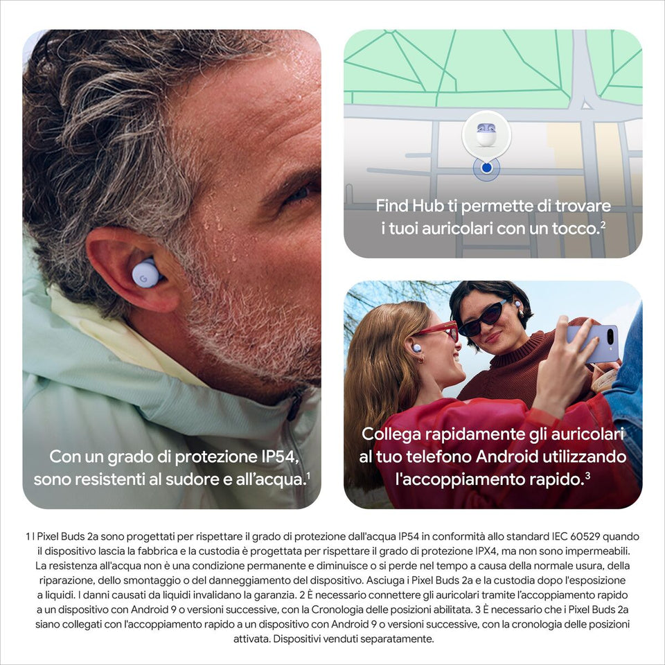 Headphones Google Pixel Buds 2a Green-9