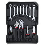 187 részes barkácskészlet gurulós bőröndben-2