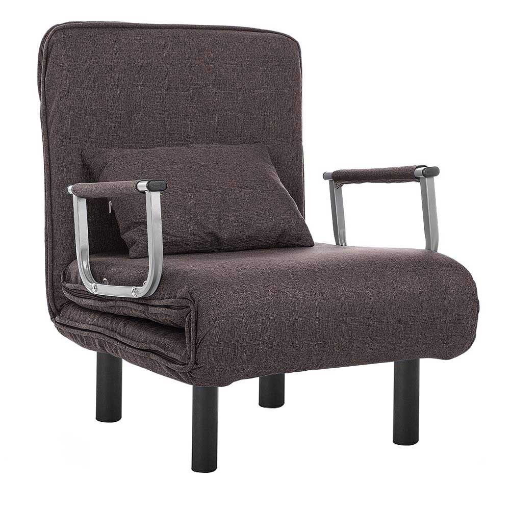 2 az 1-ben fotelágy, több színben-barna-0