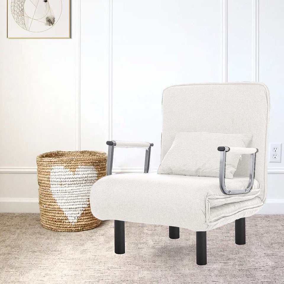 2 az 1-ben fotelágy, több színben-bézs-1