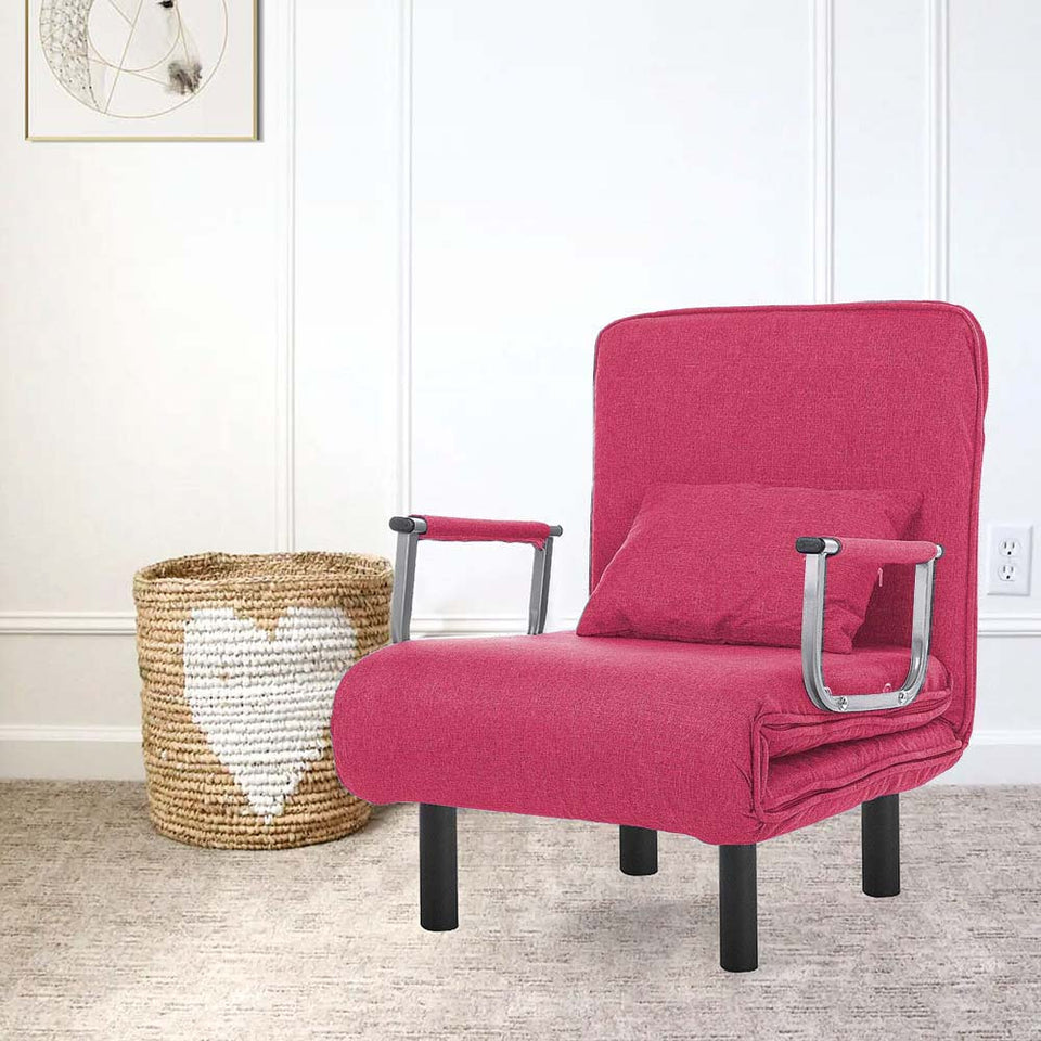 2 az 1-ben fotelágy, több színben-bordó-1