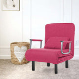 2 az 1-ben fotelágy, több színben-bordó-1