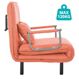 2 az 1-ben fotelágy, több színben-narancs-1