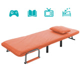 2 az 1-ben fotelágy, több színben-narancs-2