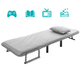 2 az 1-ben fotelágy, több színben-világos szürke-2