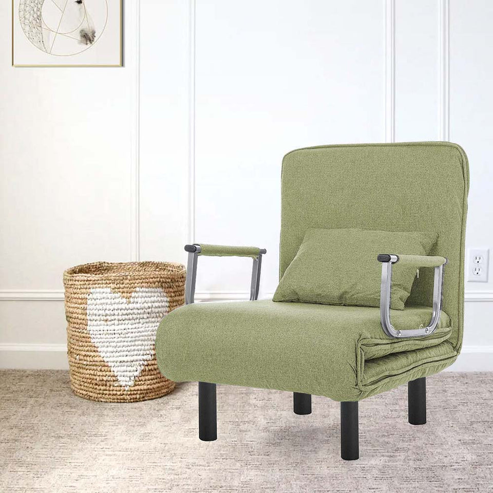 2 az 1-ben fotelágy, több színben-zöld-1