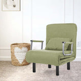 2 az 1-ben fotelágy, több színben-zöld-1