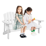 2 személyes adirondack szék gyerekeknek, fehér-1