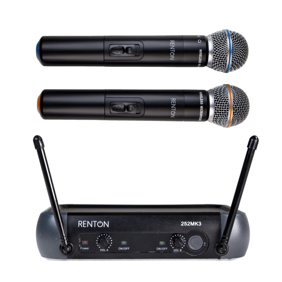 Renton Wireless Microphone (2 channels)-0