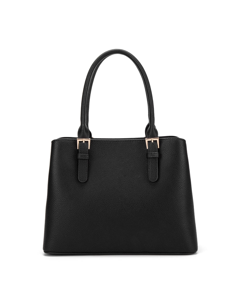 Borsa a mano da donna Pelle vegana Prodotto Vegano 30,5x23,5x13,5 cm-4
