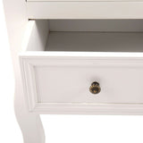 2 darabos éjjeliszekrény szett, fehér-4