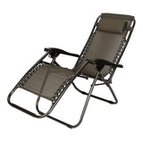 2 zero gravity garden chairs with table-3