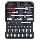 187 részes barkácskészlet gurulós bőröndben-3