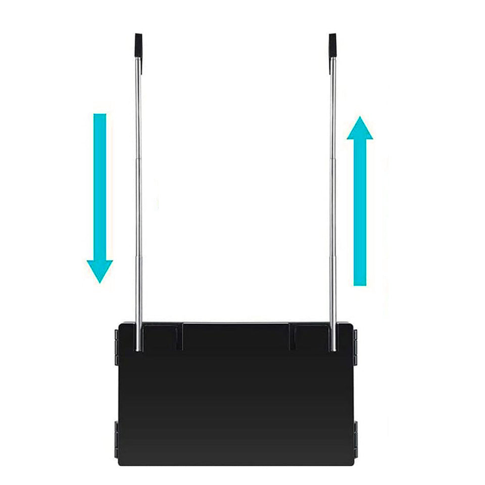 3 paneles tükör, teleszkópos felfüggesztéssel-3