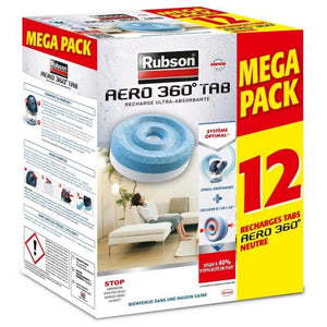 Air Freshener Refills Rubson Aero 360 Neutral-0