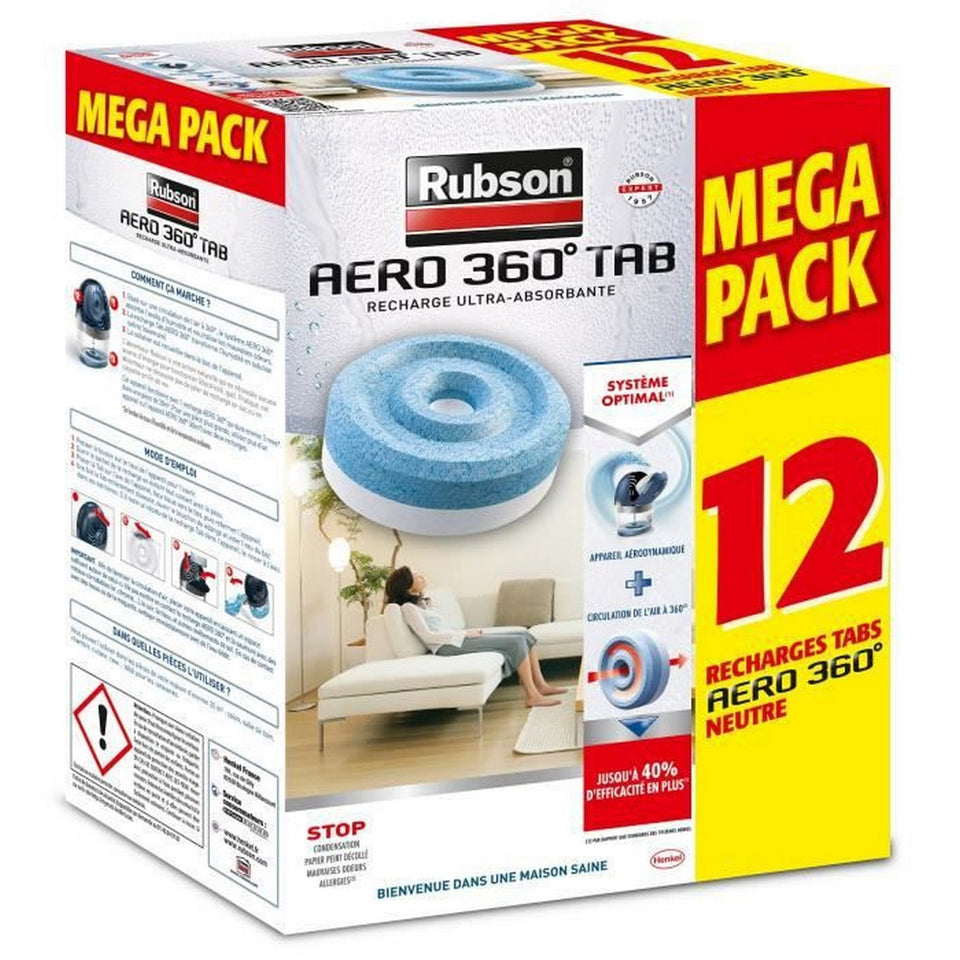 Air Freshener Refills Rubson Aero 360 Neutral-0
