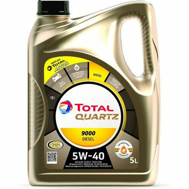 Car Motor Oil Total QUARTZ 9000 5 L Diesel 5W40-0