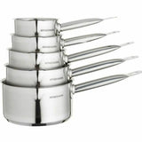 Set of Cookware Arthur Martin Silver Stainless steel 5 Pieces-0