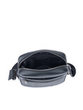 Borsa a tracolla da uomo In Vera pelle Made in Italy 20x25x6 cm-3