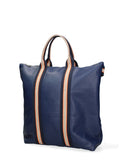 Borsa a mano convertibile in zaino da donna In Vera pelle Made in Italy 43x38x12 cm-1