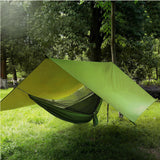 3x3 méteres, vízálló ponyva kempingezéshez, ajándék hordtáskával-2