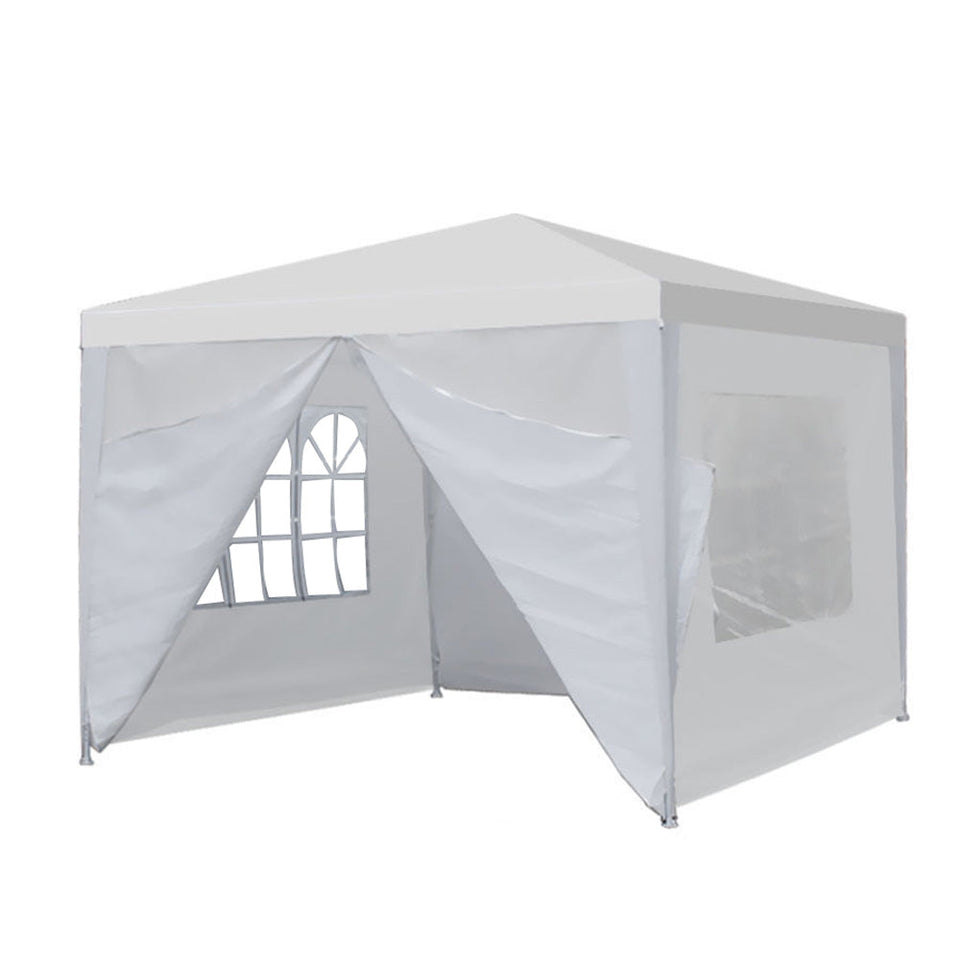 Party tent in white, 3 sizes - 3x3 meters-0