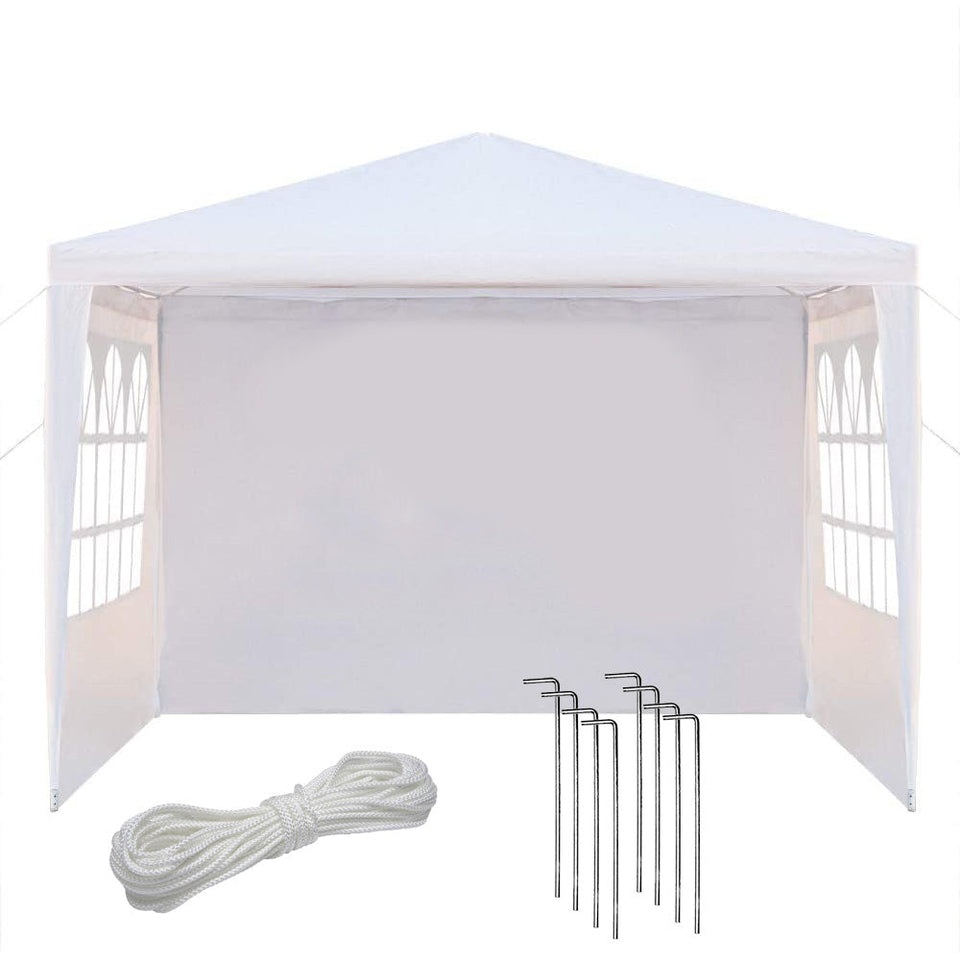 Party tent in white, 3 sizes - 3x3 meters-3