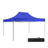 Összecsukható kerti pavilon több típusban-3x4,5 méteres-kék-pavilon+hordtáska-1