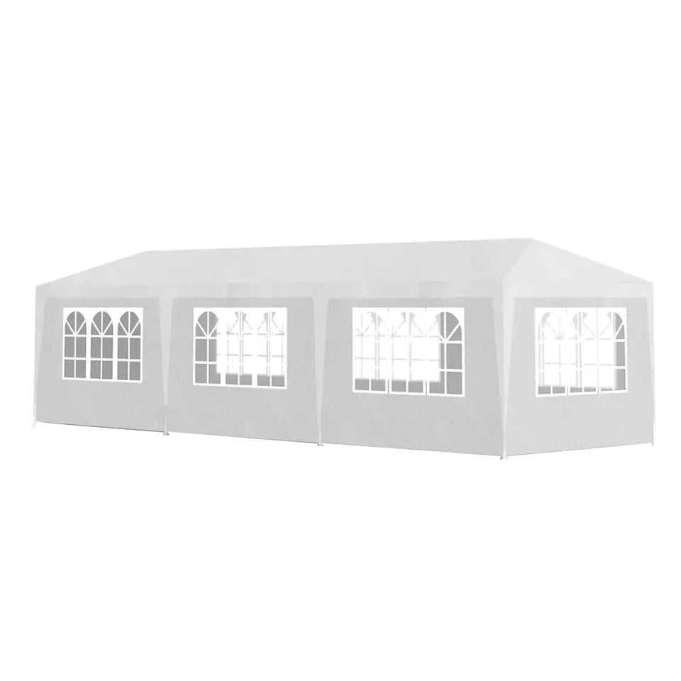 Party tent in white, 3 sizes - 3x9 meters-0