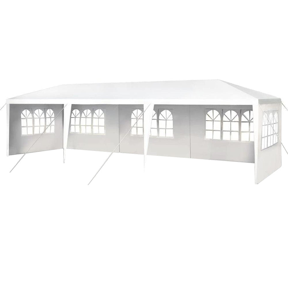 Party tent in white, 3 sizes - 3x9 meters-2