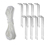 Party tent in white, 3 sizes - 3x9 meters-4