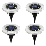 4 outdoor, built-in solar lights-1