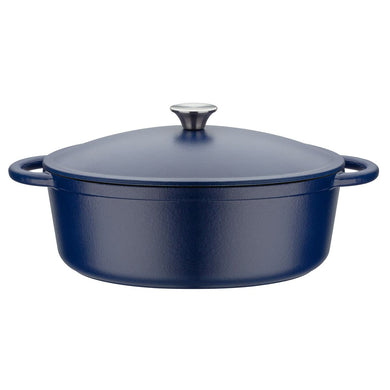 Casserole with lid GSW 717328 Blue Stainless steel 7 L-0