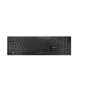 Bluetooth Keyboard Cherry KW 9100 SLIM Black Spanish Qwerty-0