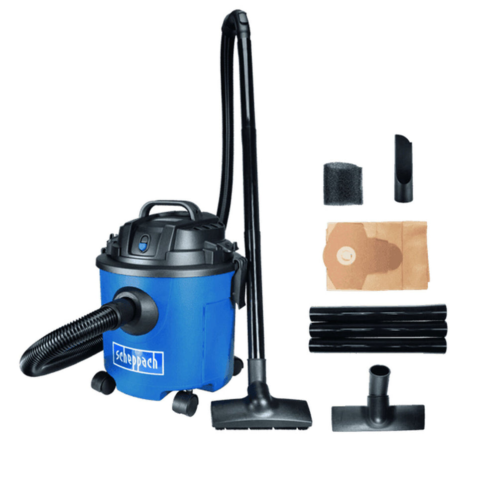 Bagged Vacuum Cleaner Scheppach NTS16 1200 W 16 L-8