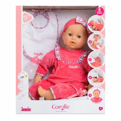 Baby Doll with Accessories Corolle Lila Chérie with sound-0