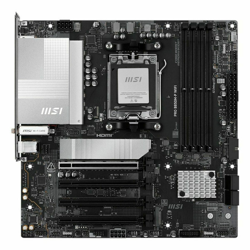 Motherboard MSI PRO B850M-P WIFI AMD AM5-11
