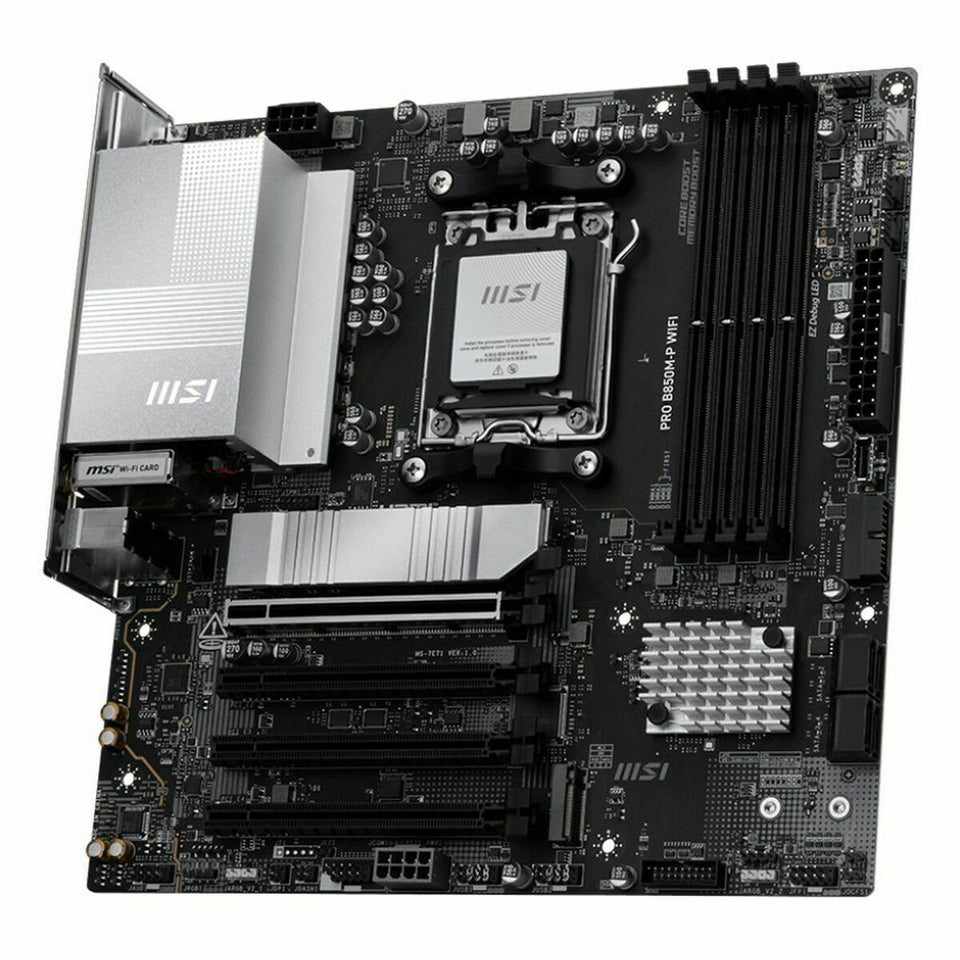 Motherboard MSI PRO B850M-P WIFI AMD AM5-10