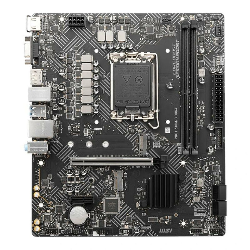 Motherboard MSI PRO H610M-G LGA 1700 H610-3