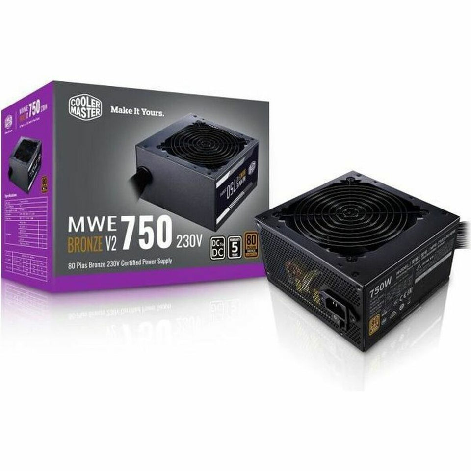 Power supply Cooler Master MPE-7501-ACABW-BEU 750 W 750 W ATX 80 Plus Bronze-0