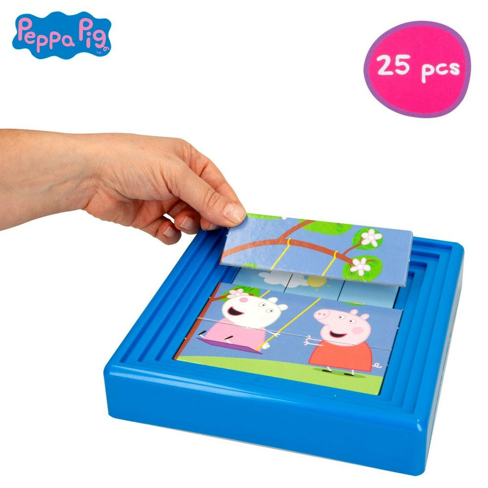 Child's Puzzle Peppa Pig 25 Pieces 19 x 4 x 19 cm (6 Units)-5
