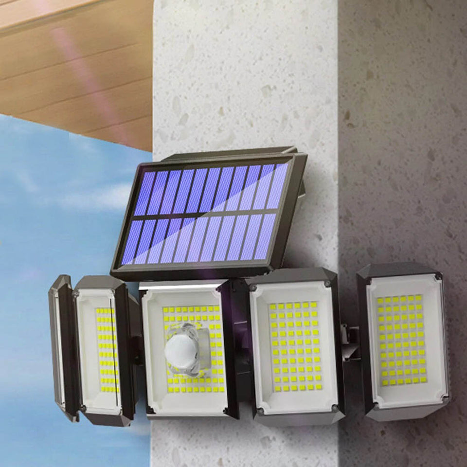 5 paneles forgatható 300LED-es szolár lámpa-1