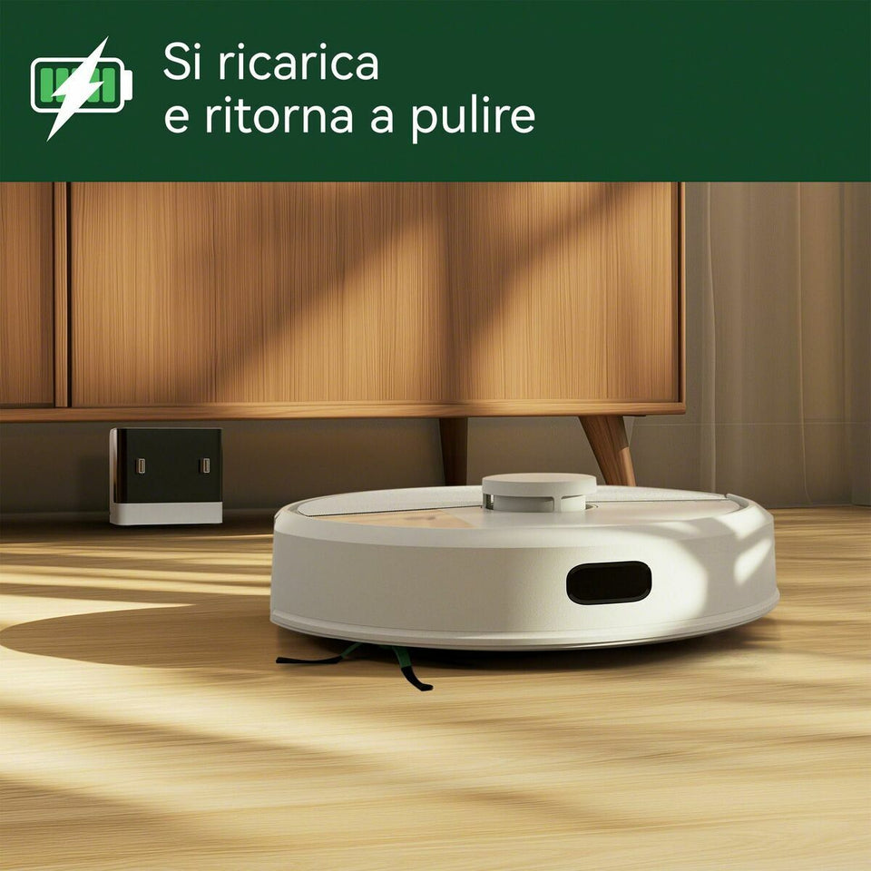 Robot Vacuum Cleaner Roomba 105 COMBO WHITE-8