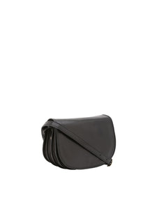 Borsa a tracolla da donna In Vera pelle Made in Italy 24x17x11 cm-1