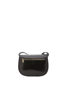 Borsa a tracolla da donna In Vera pelle Made in Italy 24x17x11 cm-3