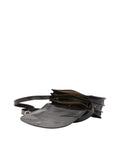Borsa a tracolla da donna In Vera pelle Made in Italy 24x17x11 cm-4
