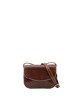 Borsa a tracolla da donna In Vera pelle Made in Italy 22x16x9,5 cm-0